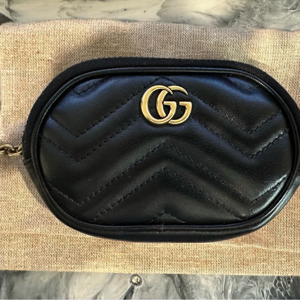 GG MARMONT Black Key Pouch